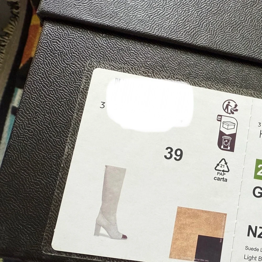 LARGE Chanel Empty Gift Box ( Boots Size 39)